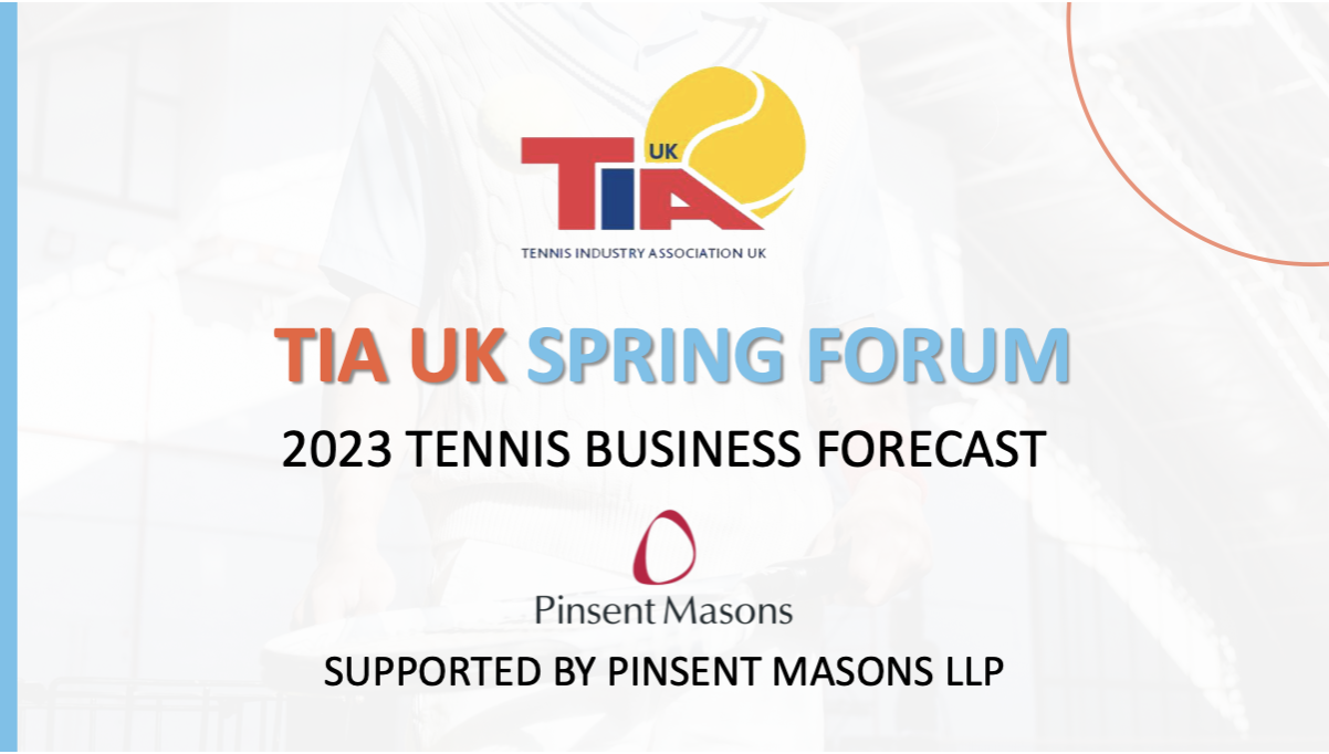Industry News April 2023 Tennis Industry Association UK