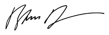 Blane Dodds signature